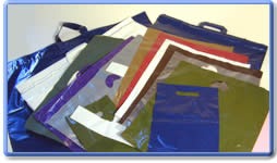 Selection of standard style plastic bags